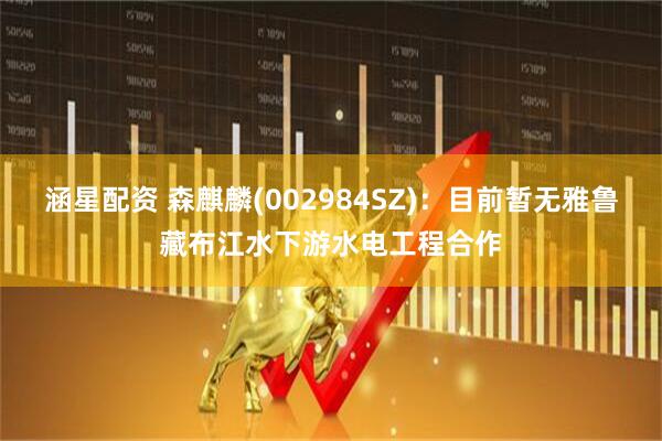 涵星配资 森麒麟(002984SZ)：目前暂无雅鲁藏布江水下游水电工程合作